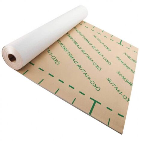 Frein vapeur ÖKO NATUR ISOCELL 100% recyclable en papier kraft, ép. 0.25 mm - 100 x 5000cm