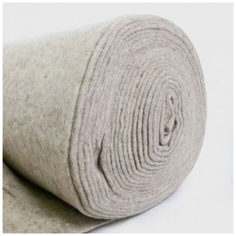 Feutre de laine de mouton en rouleau Fibra Natur, ép. 5mm - 15m x 1m