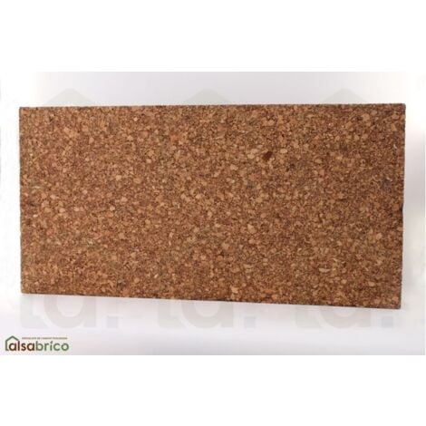 panneau de liège isolant poncé, ép. 30mm - 1000 x 500mm, 6 panneaux = 2.73m²