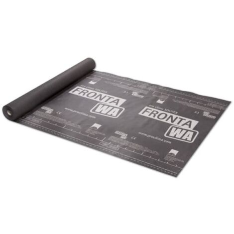 Solitex FRONTA WA : pare pluie triple couche de façade PRO CLIMA, ép. 0.45mm +/- 0.05mm - l.1.5m x L.50m (1/3)