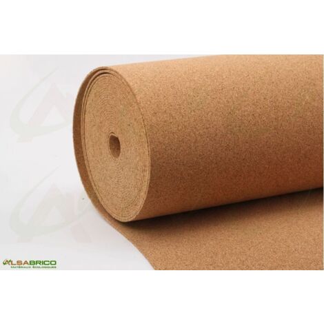 rouleau isolant souple en liège dense, ép. 3mm - 10m x 1m