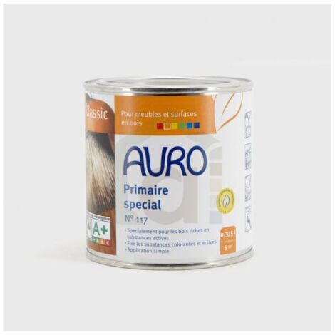 Primaire spécial pour bois riches n°117 AURO, (1/5)