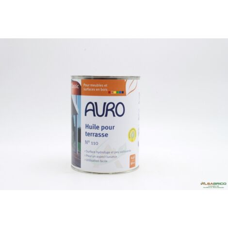 Huile naturelle pour entretien terrasse n°110 AURO, Bangkiraï - (1/3)