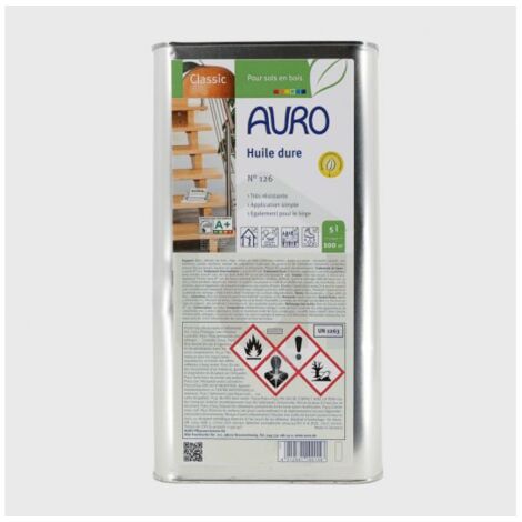 Huile dure pour sols n°126 AURO,