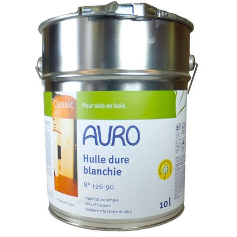 Huile dure blanche n°126-90 AURO,