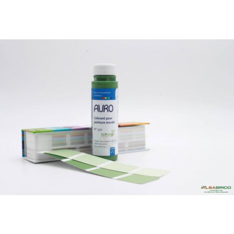 Colorant pour peinture blanche AURO n°330, Vert Oxyde -