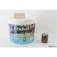 Enduit à la chaux à mélanger avec pigments naturels,