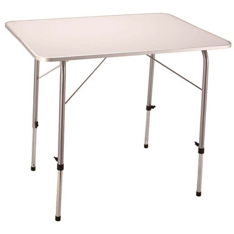 Mesa Camping Plegable Balnca 80x60CM