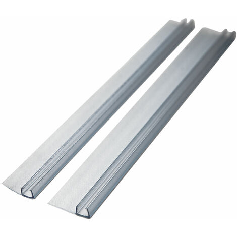 Perfiles de sellado con aleta mampara puerta corredera h185/200