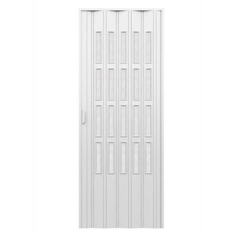 Puerta Plegable 8mm 85 x 210 cm Nogal