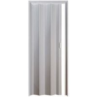 Puerta plegable de interior en kit de PVC mod. Simona Gris 82x210 cm