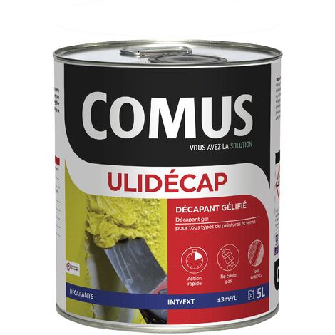 ULIDÉCAP SC -  5L Décapant en gel pour tous types de peintures et vernis - COMUS