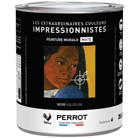 PEINTURE MURALE MATE NOIR GAUGUIN 500ML - PERROT (1/3)