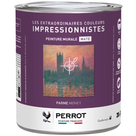 PEINTURE MURALE MATE PARME MONET 2L - PERROT (1/3)
