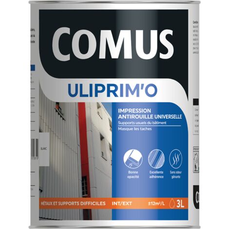 ULIPRIM'O 3L - Impression universelle antirouille en phase aqueuse - COMUS (1/3)