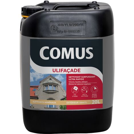 Comus – Ultrafacade 20 L – Produit d'entretien pour cuisine – Application sur bois dur et teck – Résistance aux chocs et aux intempéries (1/2)