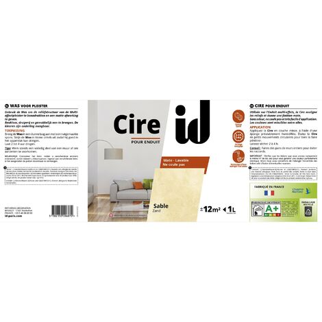CIRE MURALE SABLE 1L - ID PARIS