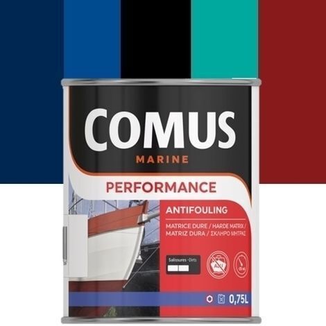 PERFORMANCE NB BLEU MARINE 0,75L - Antifouling tous bateaux et coques (sauf aluminium) - COMUS