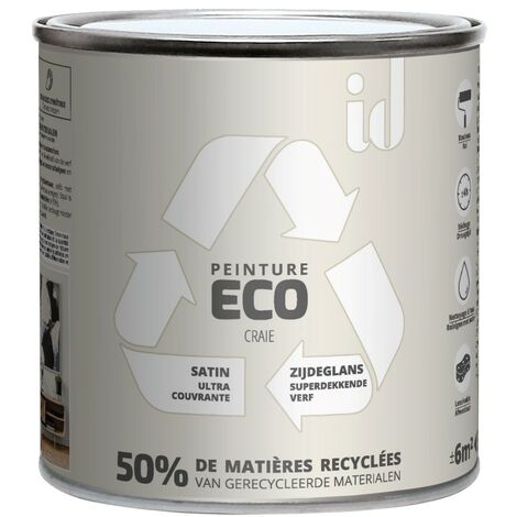PEINTURE ECO RESPECTUEUSE  SATIN CRAIE 500ML - ID Paris (1/2)