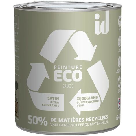 PEINTURE ECO RESPECTUEUSE  SATIN SAUGE 2L - ID Paris (1/2)