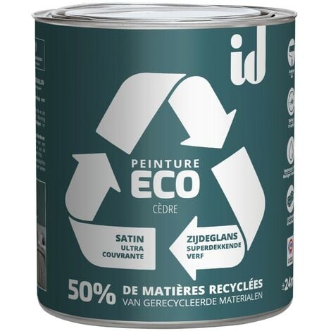 PEINTURE ECO RESPECTUEUSE  SATIN CEDRE 2L - ID Paris