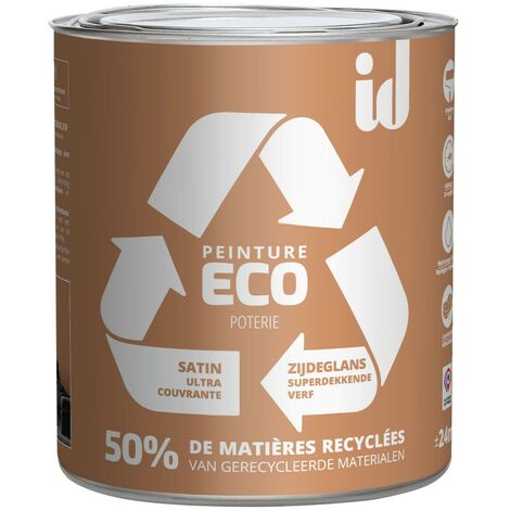 PEINTURE ECO RESPECTUEUSE  SATIN POTERIE 2L - ID Paris