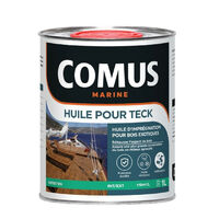HUILE TECK  1 L - Huile d'imprégnation pour bois exotiques - COMUS MARINE