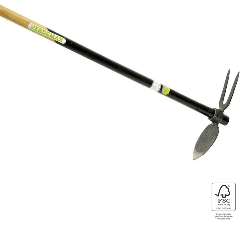 NaturOvert Zappa Tridente Manico In Legno 150cm Certificato PEFC 100 Leborgne 45499309