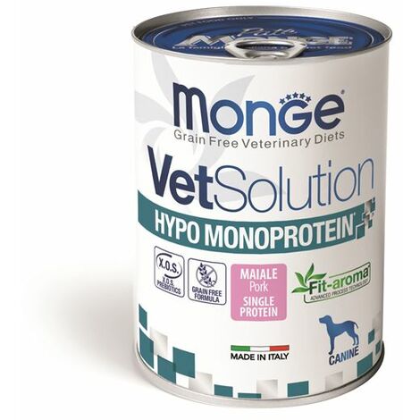 Exclusion Cane Mediterraneo Monoproteico Adulto All Breeds Vitello Lattina  400gr