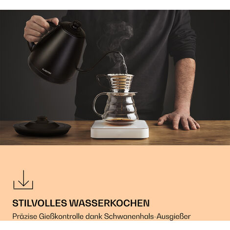 Elektronischer Wasserkocher Mit LED Display - 1L 1000W Temperatur Einstellbar