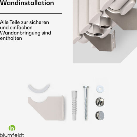 Produktbild von Design Heizkörper Flachheizkörper Wandheizkörper Vertikal/Horizontal Anthrazit E