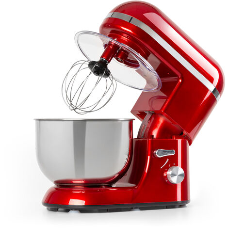 Klarstein Küchenmaschine, Knetmaschine mit 5L Schüssel, 2000W Profi Küchenmaschine mit Knethaken und Schneebesen, Universal Küchenmaschine mit 6 Stufen, Teigmaschine zum Rühren, Kneten und Aufschlagen