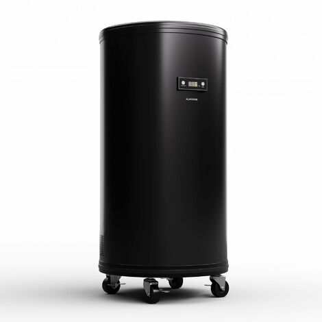 Klarstein Beersafe L Kühlschrank mit LED Display, Edelstahl-Kühlschrank für Zimmer, Indoor/Outdoor Getränkekühlschrank, Weinkühlschrank für Getränke, 70L Kühlschrank mit 360° Sicht, 0-16°C