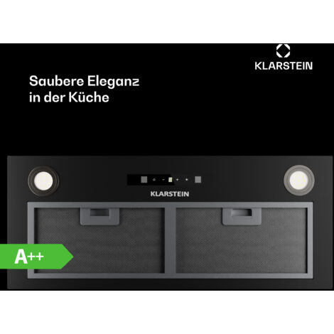 Klarstein Velaire Dunstabzugshaube 40cm - A++ Energieklasse 601 M³/h Liftfunktion