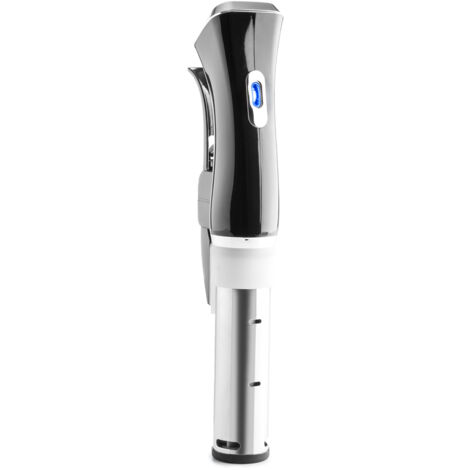 Klarstein Quickstick- Sous-Vide Garer, Präzisionskochtopf, Schongarer, 1300 Watt, Timerfunktion, 3D Circulating, 0-95 °C, LCD Touch-Display, wasserdicht, bis 20 Liter, schwarz