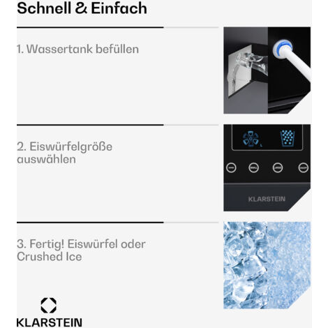Klarstein Ijsblokjesmachine Voor Thuis Kamperen Gastronomie Snelle Mini Klein Professionele Ijsmaker Grote En Kleine Ijsblokjes Zelfreinigend 1 3 Liter Watertank 12 Kg Ijs In 24 Uur Zwart 563283705 Klarstein Ijsblokjesmachine Voor Thuis Kamperen Gastronomie Snelle Mini Klein Professionele Ijsmaker Grote En Kleine Ijsblokjes Zelfreinigend 1 3 Liter Watertank 12 Kg Ijs In 24 Uur Zwart 563283705