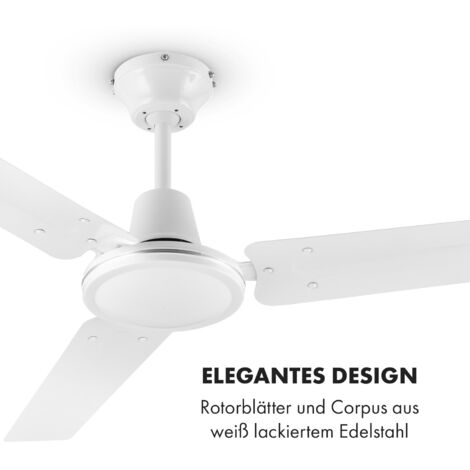 Deckenventilator Mit Licht, 3 Flügel, 5 Geschwindigkeiten Windy