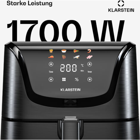 Klarstein AeroCrisp 6 Heißluftfritteuse - 6L XXL F Produktbild-Vorschau 2