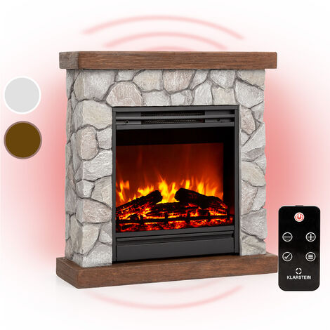 Klarstein elektrischer Kamin Ofen Feuerschale Heizung Deko Flammen Fernbedienung 