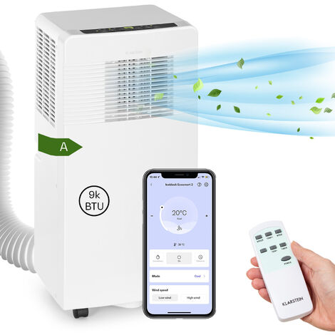 Mobile Klimaanlage 9000 BTU Klimagerät 4in1 mit Wifi Luftbefeuchtung Luftkühler 