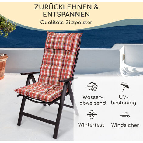 Blumfeldt Sylt Polsterauflage Sesselauflage Hochlehner Kopfkissen Polyester  50x120x9cm