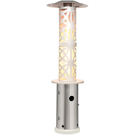 Goldflame Style Terrassenheizstrahler 11,2 kW 360°-Blick mobil (1/5)
