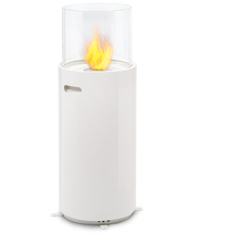 Fiamme Tamburo Ethanol-Kamin Edelstahl-Brenner 0,8 Liter 4-5 h Brenndauer
