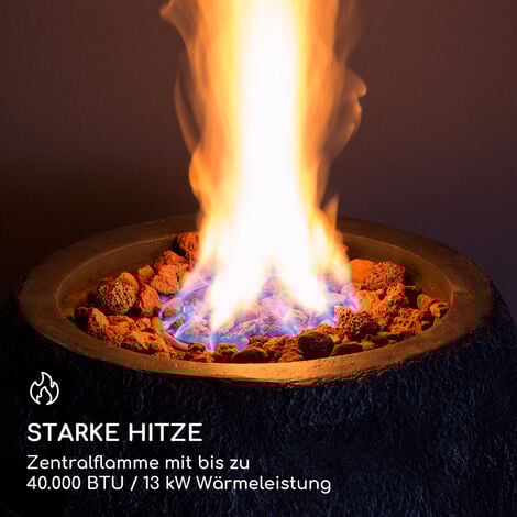 Blumfeldt Blumfeldt Andros GasFeuerstelle, Feuerschale, Heizstrahler