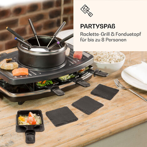 Raclette Grill Klarstein 3-in-1 Raclette Fondue Kom Produktbild-Vorschau 3