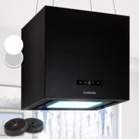 Kronleuchter Smart Inselabzugshaube 595m³/h App-Steuerung LED-Panel