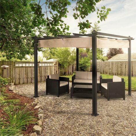 Blum Pantheon Pergola Awning 3x3m 