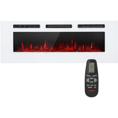 Galeras Electric Wall and Built-in Fireplace 1800 W 3 Colours Timer (1/5)