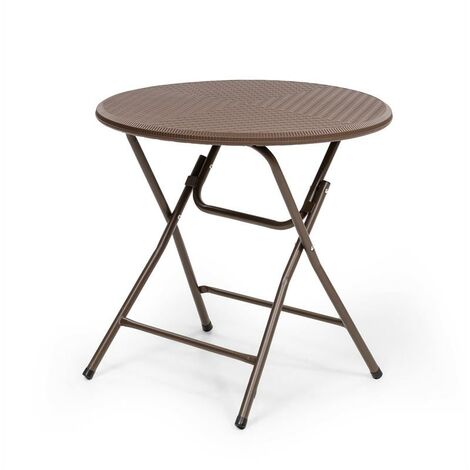 target round folding table