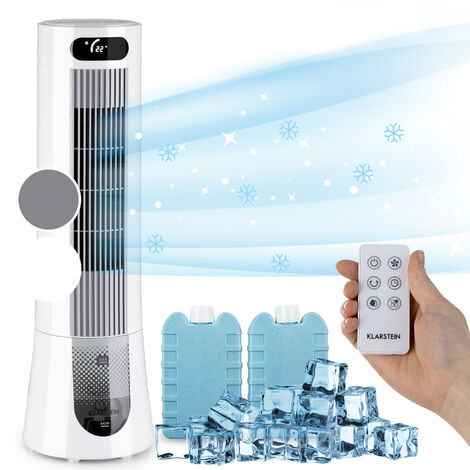 Skyscraper Frost Air Cooler 45 W 7 litres 2 mobile cooling batteries - White